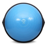 Bosu Entrenador De Balance, 65 Cm, Azul/negro, 63.5 Cm De Diámetro