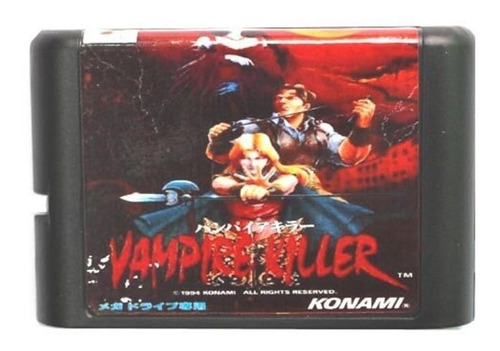 Vampire Killer Castlevania Mega Drive Genesis Tectoy Sega