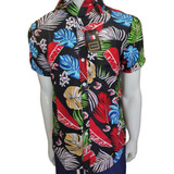 Camisa Guayabera De Hombre Tropical De Verano