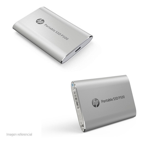 Disco Ssd Externo Hp P500 250gb Usb 3.1 C Ssd Estado Solido Color Negro