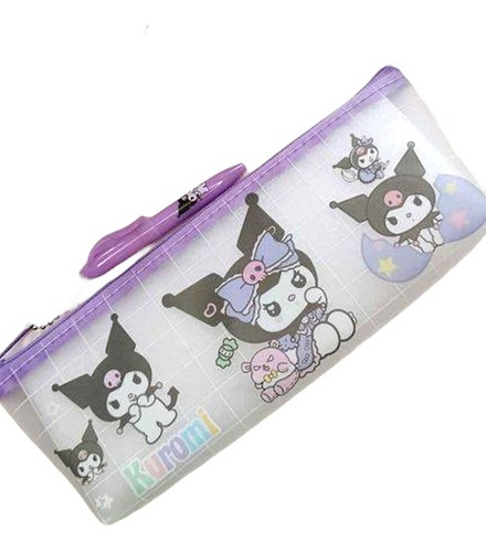 Estuche Escolar Con Lapiz Sanrio Hello Kitty Kuromi Melody