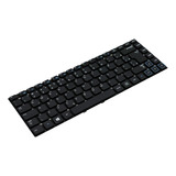 Teclado P/ Notebook Samsung Np300e4a-b01ve Marca Bringit Cor Preto