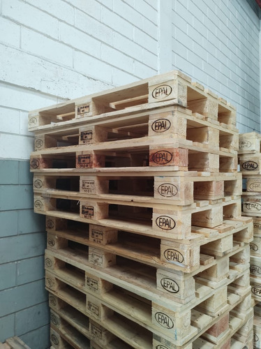 Pallets Euro Epal 80cm X 1,20 X  15cm Usado