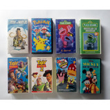 Colección De Películas Infantiles En Vhs (8 Películas)