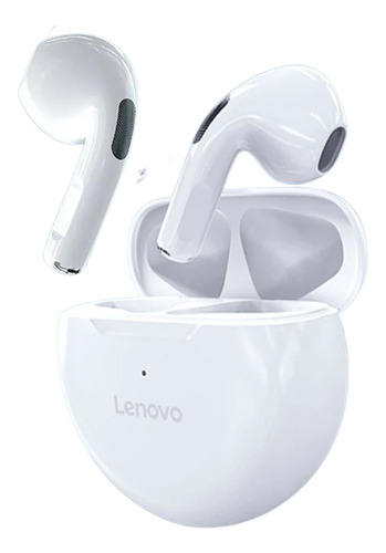 Audífonos Inalámbricos Lenovo Ht38 Tws Blanco Bluetooth 5.0