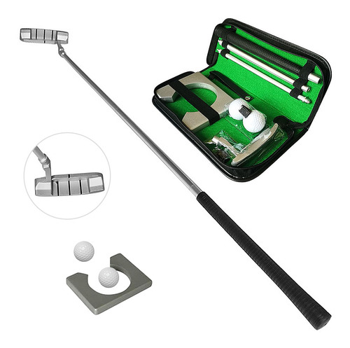 Kit De Golf Putter Com 2 Bolas De Golfe