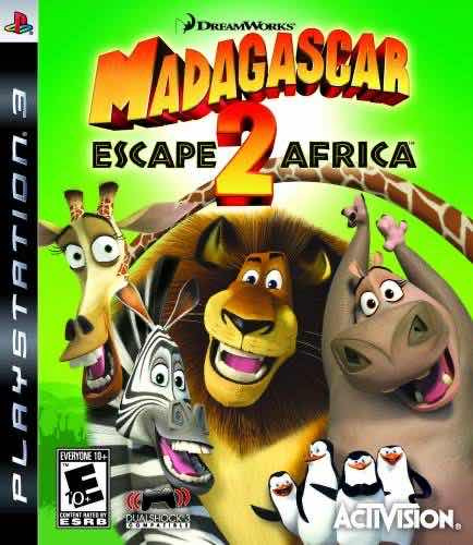 Jogo Ps3 Madagascar Escape 2 Africa Físico
