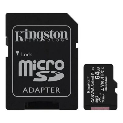 Memoria Micro Sd Kingston 64gb Clase 10 | MercadoLibre