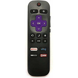 Control Remoto - Replaced Hitachi Roku Tv Remote Control For