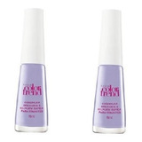 2 Cobertura Brilhante Secagem Rapida Avon Colortrend 8ml 