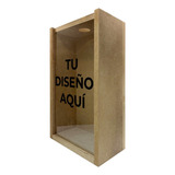 Caja Alcancia Exhibidor Corchos