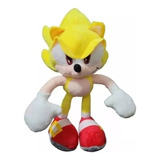 Super Sonic Sonic Amarillo Peluche