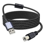 Cable De Impresora Moswag Usb 3m Para Dell Canon Hp Epson