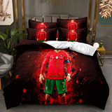 Ropa De Cama Doble Con Estampado 3d Cristiano Ronaldo 1