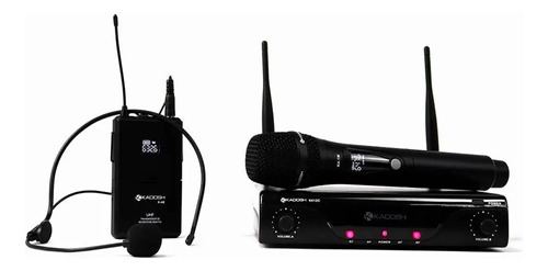 Microfone Kadosh Sem Fio K412c Mão/headset  Mult Frequencias