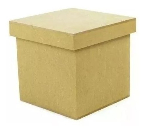  Caja De Madera Mdf (6 Mm) Cubo Mediana 30x30x30 Cm ¡¡¡