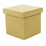  Caja De Madera De Regalo Mdf Cubo Mediana 30x30 Cm 