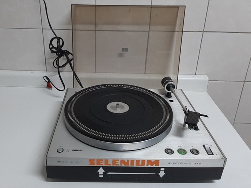 Toca Discos Philips Eletronic Ga 312 Vintage 