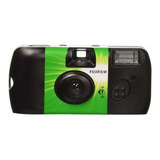 Câmera Descartável Fujifilm Quicksnap Flash 400 Preta/verde