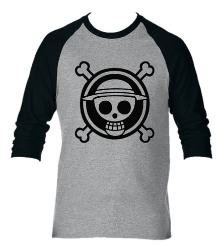 Camibuso Camiseta Manga Larga One Piece Niño Adulto