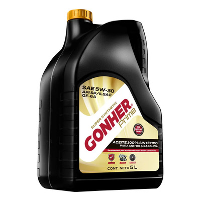 Gonher Prime Sintético 5W-30 5 L | Meses sin interés