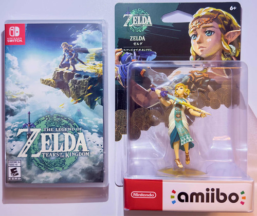 The Legend Of Zelda - Tears Of The Kingdom + Amiibo Zelda
