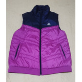 Chaleco adidas Original Mujer Talle Xl Fucsia Y Azul Marino 