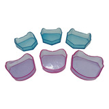 Zocalo Superior Inferior Dental Ortodoncia (kit 6 Pzas)