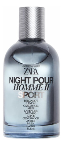 Zara Night Pour Homme Ii / Sport 100 Ml