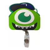 Yoyo Retráctil Porta Credencial Modelo Mike Wazowski