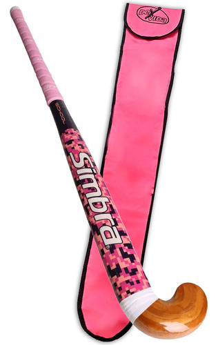 Combo Hockey Palo + Funda Simbra Del 28 Al 36 Varios Colores