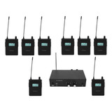 Retorno Palco Monitor Uhf Sem Fio In Ear Anleon S2 - 8 Recep