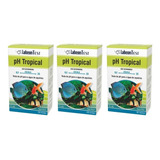 Kit 03 Unidades Alcon Labcon Teste Ph Tropical 15ml