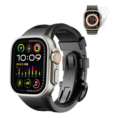Correa + Tpu Mica For Watch Iwatch Ultra Se 9 8 7 6 5