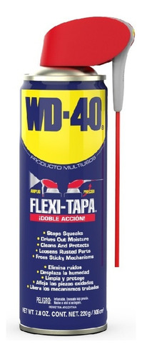 Wd40 Flexitapa 220g Aerosol Lubricante Multiuso