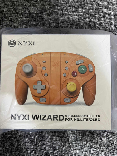 Control Nyxi Wizard Naranja Sellado  Nintendo Switch