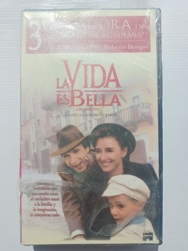 Película Vhs La Vida Es Bella Nueva Sellada