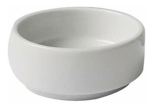 Set X24 Pote Cuenco Aderezo 6cm Kremer Restaurant Porcelana