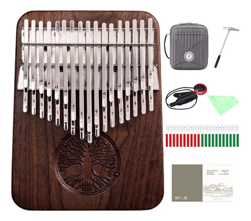 Hluru Kalimba Piano Pulgar 34 Teclas Para Adultos & Ninos,so