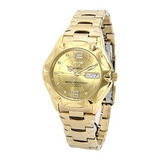 Reloj Seiko 5 Automático Dorado Hombre Snz460j1