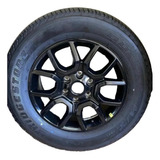 1 Roda Ranger Black Aro 18 + 1 Pneu 265/60r18 Bridgestone 