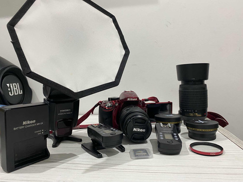 Camara Nikon D5200 Reflex + Accessorios