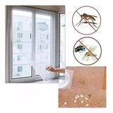 Pack 2 Mallas Cortinas Ventana Antimosquitos 1.5m, 130x150cm