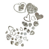 50gr Dijes Corazon De Metal Bijou Candy Bar Souvenir Cintas