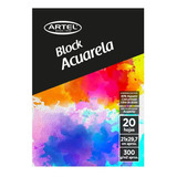 Block Para Acuarela 25 Hojas 300gr