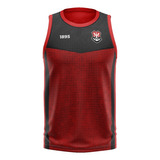 Camisa Flamengo Regata Terms Vermelho E Preto Oficial