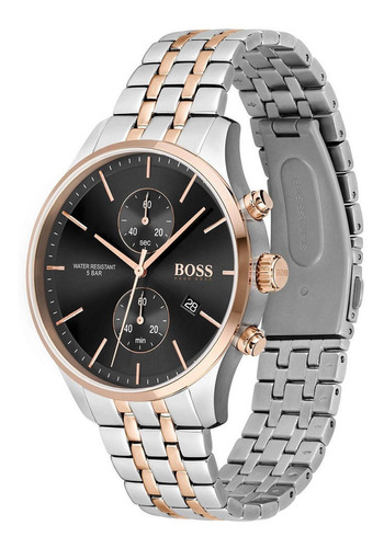 Reloj Hugo Boss Associate 1513840 De Acero Inox. Para Hombre