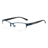 Óculos Quadrado Leitura Descanso Azul K0987