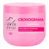 Nutrição Capilar Force De Frizz Máscara Argan E Ojon 500gr