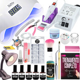 Kit Unha Gel + Curso Completo 40 Video Aula C/ Certificado